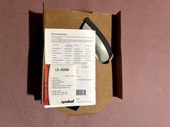 Symbol LS4008I – I200 Hand Held Scanner cable not included.