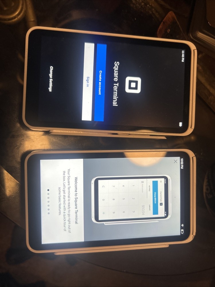 Square Terminal Credit Card Reader White/OBO