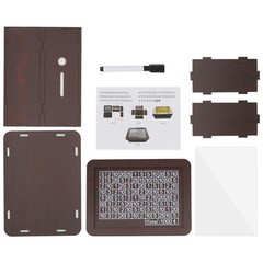 10000 Dollars Cash Vault Wooden Savings Box Wooden Cash Saver Money Saving Box