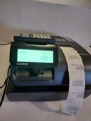 Casio SE-S800 Electronic Cash Register Thermal Print With Program Key Only 1 Key