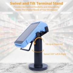 Universal Credit Card Terminal Stand for Square Terminal, 7″ Tall Swivel and …
