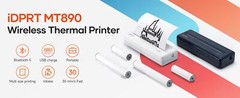 2 Rolls 4.3-inch 110mm Thermal Paper for HPRT MT810 M08F Portable Printers