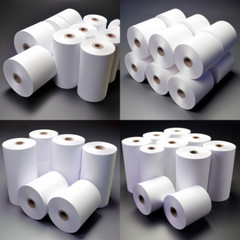 3 IN 1 PLY X 165FT BOND PAPER KITCHEN PRINTER EFFICIENT 1-PLY BOND PAPER 50 ROLL
