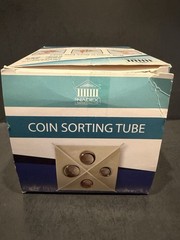 Nadex Small Coin Sorting Tube Beige