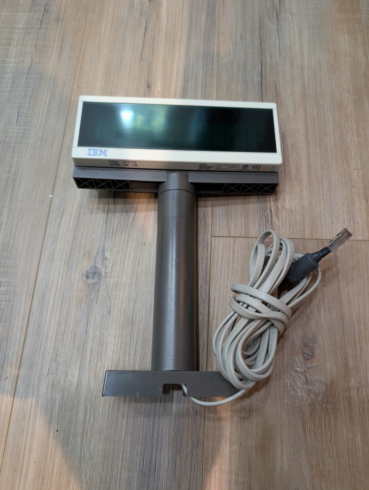IBM 4694-347 POS Point of Sale System Customer Display PN 41K6814