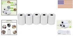 2 1/4″ x 50′ Thermal Receipt Paper – 5 Rolls, Biodegradable & Durable