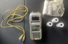 First Data FD130 EMV Credit Card Terminal + 8 Paper Rolls.