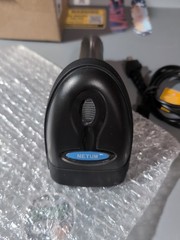 NETUM Bluetooth Barcode Scanner Wireless USB CCD 1D Reader NT-1228BC