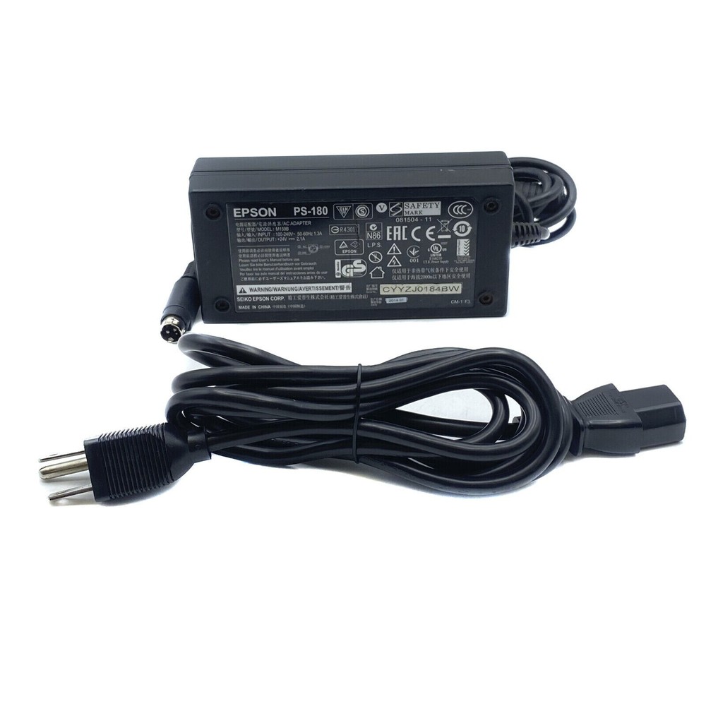 Genuine 24V Epson AC Adapter for Epson TM-T88IV M129H POS Thermal Printer