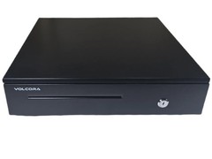 Volcora 500029-Z Black Auto Open Cash Drawer