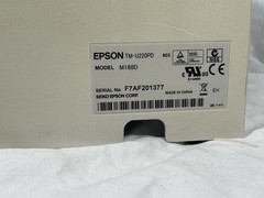 Epson TM-U220PD POS Dot Matrix Receipt Printer Grey Parallel – Tested Powers On