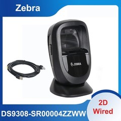 Zebra DS9308-SR00004ZZWW USB Hands-free 1D 2D Barcode Scanner Reader with Cable