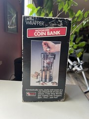 Money Wrapper Sorter Motorized Coin Bank Magnif 1994 Tested & Working