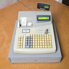 Sharp Electronic Cash Register Model ER-A410 Keys Very Clean Tested Works Great!