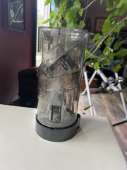 Money Wrapper Sorter Motorized Coin Bank Magnif 1994 Tested & Working