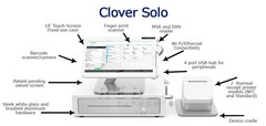 Clover Station Solo + Free Merchant Account Setup