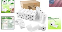 30 Rolls POS Thermal Paper 3 1/8″ x 230′ for Cash Register