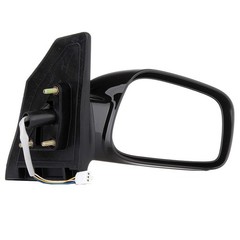 Pair Side View Mirrors 03-08 Toyota Corolla Smooth Non-Folding Non-Heated ABS