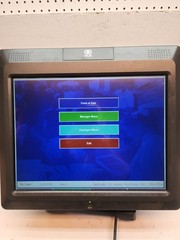 NCR RealPOS 72XRT POS Point of sale Terminal Locked *PARTS ONLY*