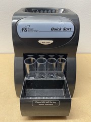 Royal Sovereign Quick Sort Coin Sorter Counter Machine QS-1AC Tested-Works