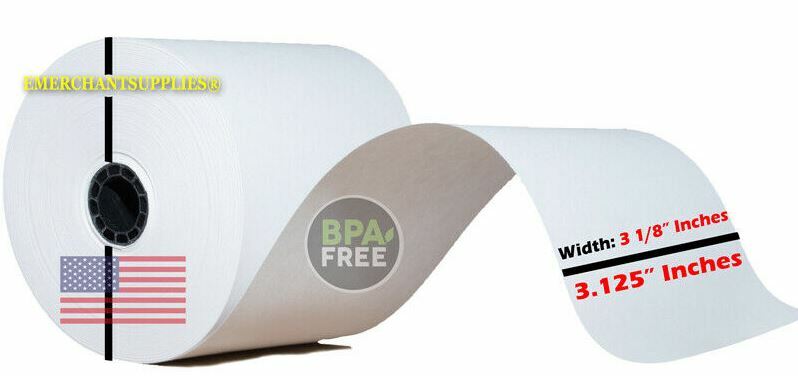 Enhance your Star TSP100 Printing with 3 1/8 in x 230 ft Thermal Paper 50 Rolls.