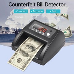 New BISOFICE Model NX-125 Mini UV Counterfeit Bill Detector Euro/USD/GBP, Box