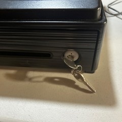Sharp XEA107 Cash Register Black + 2 Keys + Cord (WORKS GREAT)FREE SHIPPING