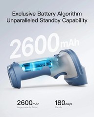 Bluetooth Barcode Scanner, 2D Wireless Barcode Scanner, Bluetooth 5.0 and 2.4…