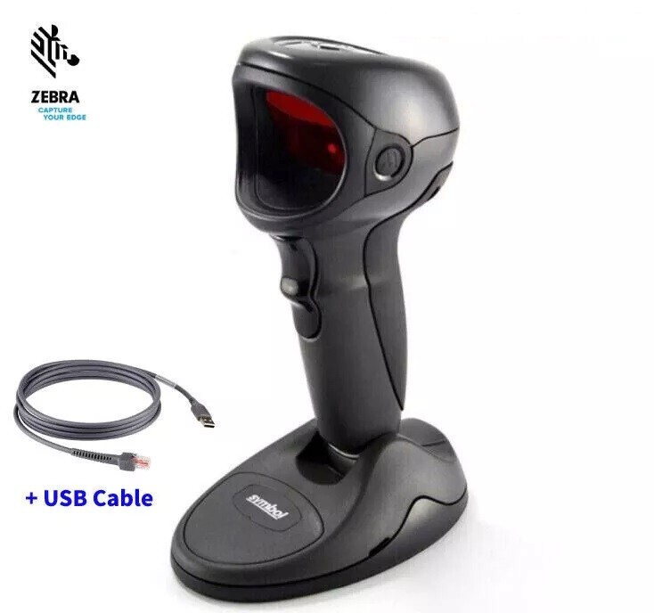 MOTOROLA DS9808-DL00007NNWR Hybrid Scanner w/USB Cable,*Drivers License Parsing