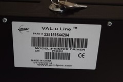 MMF 225-1516442-04 Cash Drawer – Black – 2 Keys – Used