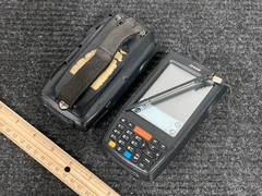 Lot of 2 Janam XM60W Scanner w/ Charging Dock (CRD-P1) – As Is