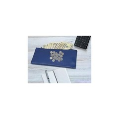 Honeywell 6503 Multipurpose Zipper Bank Deposit Money Bag Blue 11″ x 6″ 3-Pack