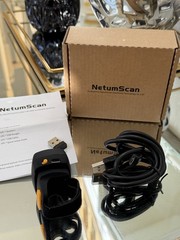 NETUM Bluetooth Barcode Scanner 1D 2D QR Ring Mini Bar Code Reader 2.4GWireless
