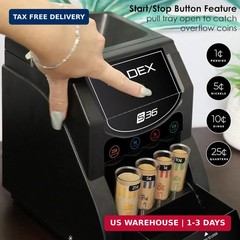 Nadex 36SN Automatic Coin Sorter and Wrapper