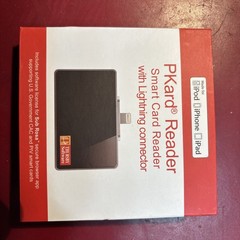Open Box DEAL Apple Thursby Pkard Reader Smart Card Reader w/Lightning Connector