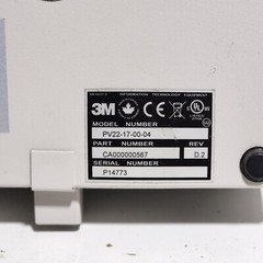 3M PV22-17-00-04 Machine Reader 12V NO AC ADAPTER USED.