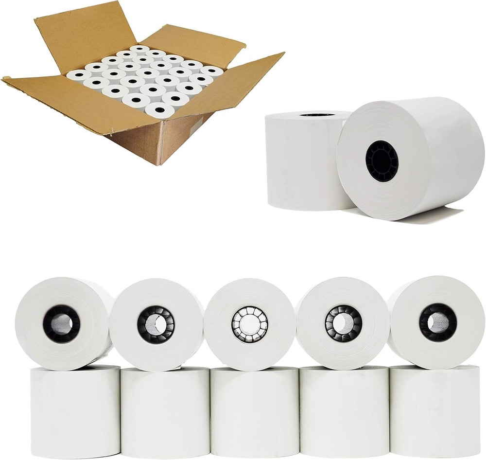 2-1/4 X 200′ 1-Ply Thermal Paper Rolls Bpa Free Cash Register Tape – Eco Friendl
