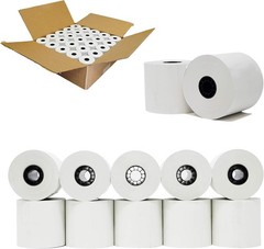 2-1/4 X 200′ 1-Ply Thermal Paper Rolls Bpa Free Cash Register Tape – Eco Friendl