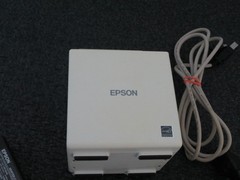 Epson TM-m10, M332A Compact POS 2″ Receipt Printer – beige Tested