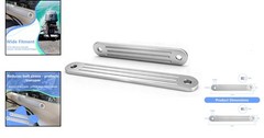 Transom Support Plate Kit for Outboard Motors – 3/8″ Cast Aluminum, 2 Pcs