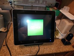 NCR 7761-3100-0060 15″ Touchscreen Terminal Windows POS Credit Card Swiper