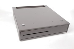 Fujitsu Electronic Cash Drawer, Keyless, Black, New