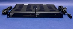 Lot of 2 QSC SPA2-60 2-Channel 60W Power Amplifier- SPA2-60 w/Rack Mount