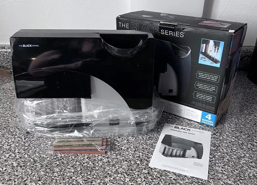 Shift – The Black Series 4-Barrel Automatic Coin Sorter