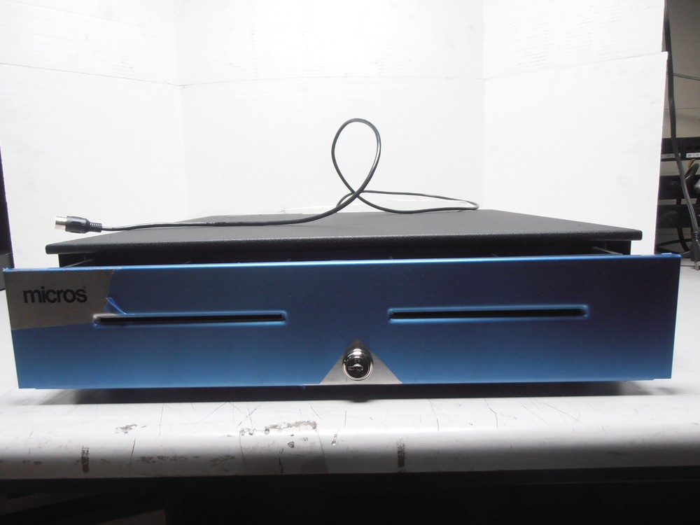 New Micros Oracle Cash Drawer 400018-026-PT with Keys