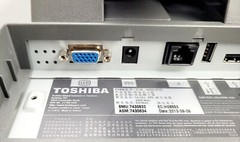 TOSHIBA 4820-51G Touch Display 15″ Monitor W/Moveable Arm Mounting Bracket Testd