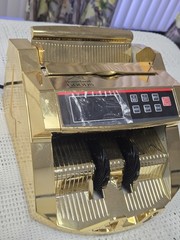 Homeland goods Gold Money Bill Counter machine not tested missing power cable