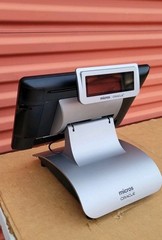 Micros Oracle Workstation 6 (650) W/ STAND Windows 10[ NO POWER CABLE ] NO HHD