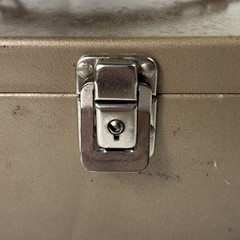 Metal Cash Box with Tray No Key For Lock 4″ x 7.75″ x 11″ Rockaway Metal Prod Co
