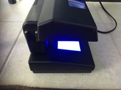 Used /ROYAL SOVEREIGN COUNTERFEIT DETECTOR RCD-2000 Tested Working